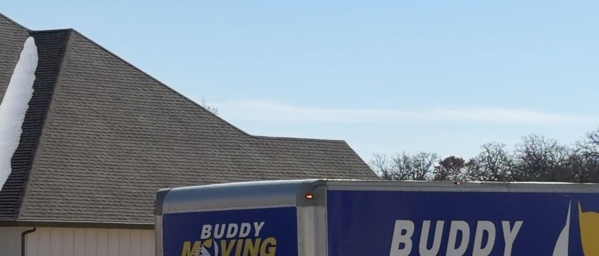 A Buddy Moving crew on a job in The Colony, Texas