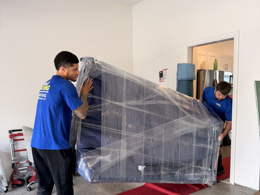 Buddy Moving at work in Garland
