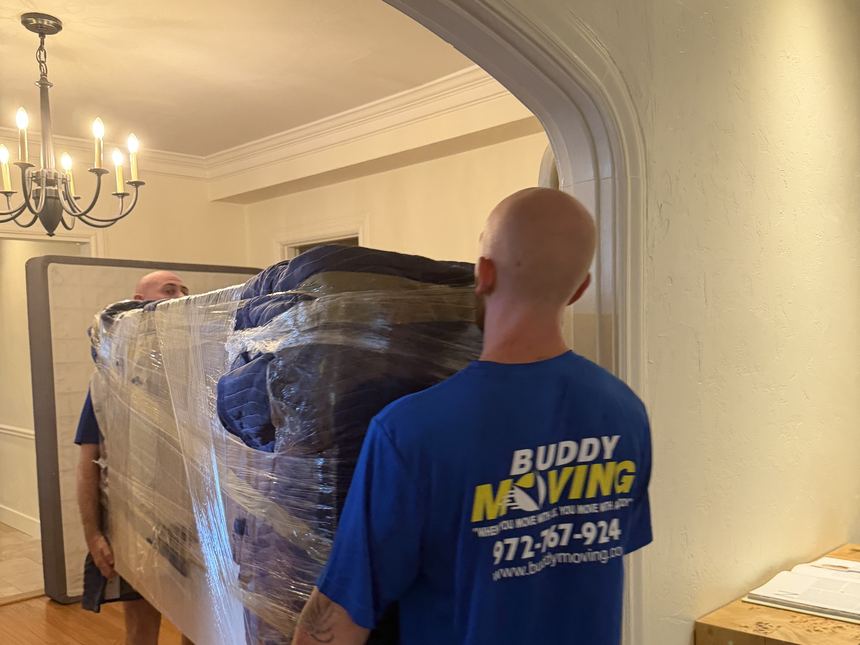 Buddy Moving at work in Mesquite