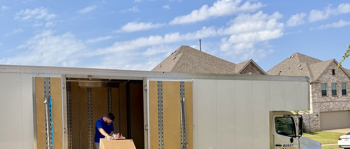 Storage unit moves