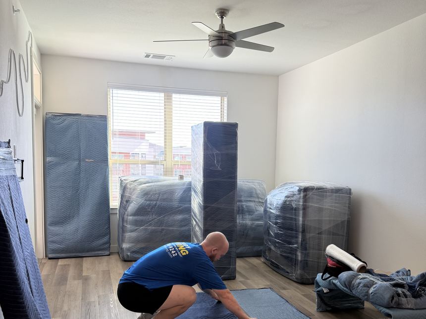 Buddy Moving at work in Carrollton
