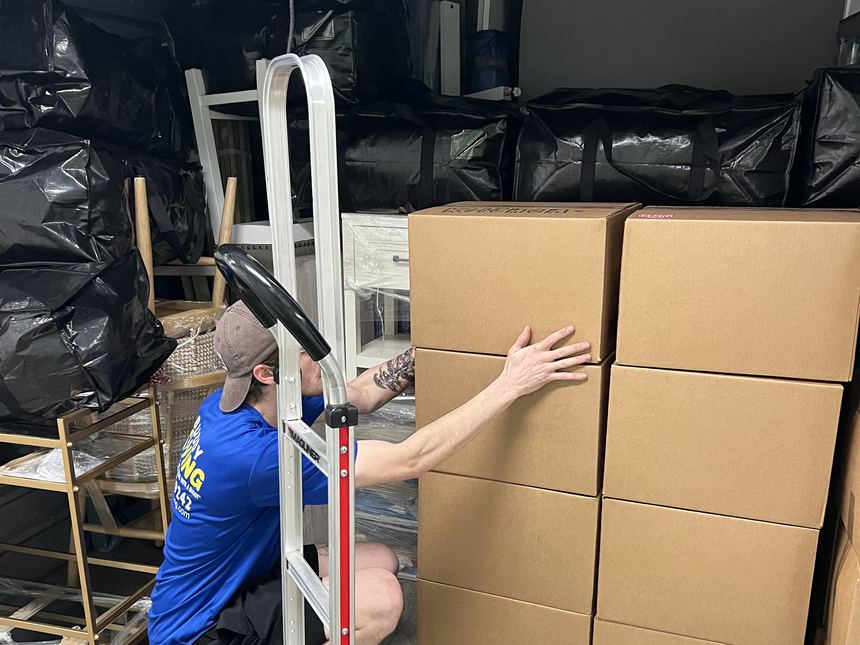 Buddy Moving at work in McKinney