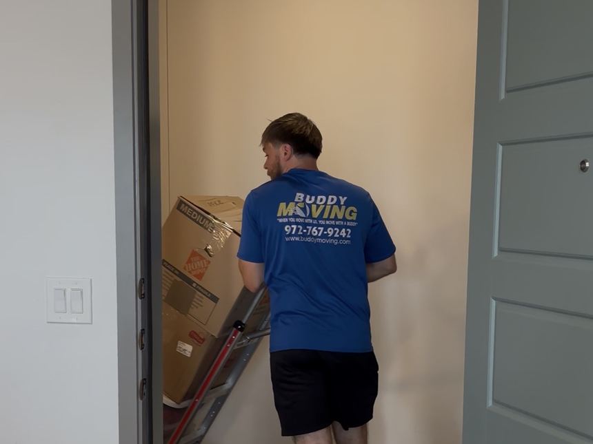 Buddy Moving at work in Allen